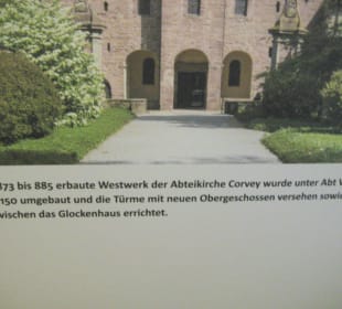 Abteikirche Corvey  / 873 - 875 erbaut