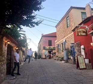 Die schönen Gassen von Afithos 