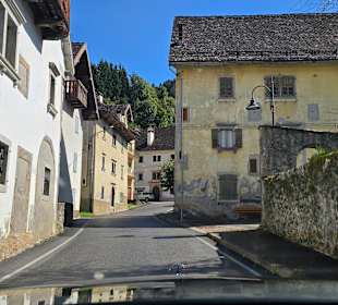 Umleitung z.Plöckenpass in Povolaro