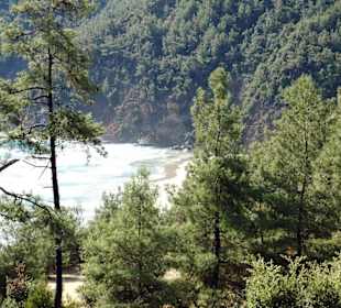 Blick auf Paradise Beach