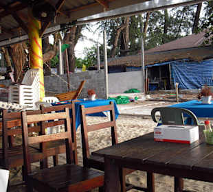 Aussicht auf die Baustelle nebenan