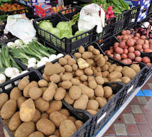 Eindrücke vom Wochenmarkt Nuoro