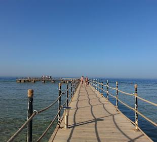 Steg zum Schnorcheln...top