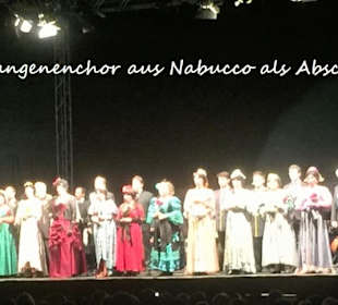 Gefangenenchor zum Abschluß