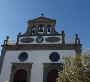 Die Kirche in der Altstadt von San Mateo