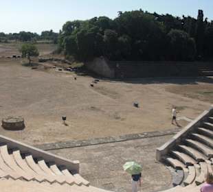 Starożytny Amfiteatr w mieście Rodos