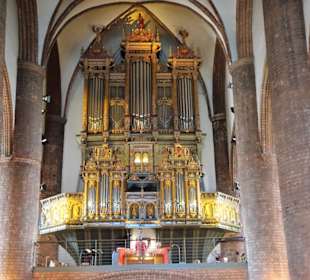 Die Orgel in der Kirche St. Nikolai