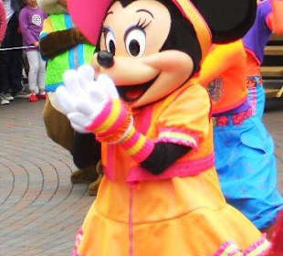 Minnie Maus im Disneypark