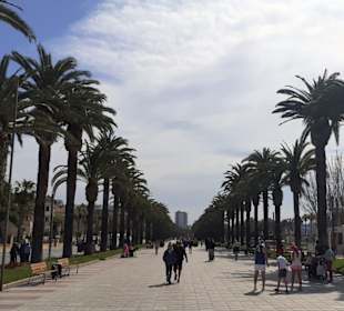 Uferpromenade Passeig de Jaumes I Salou