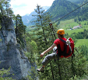 Fels Hochseilgarten Hexenkessel