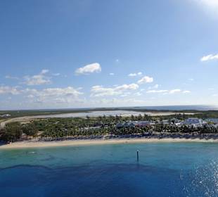 Bei der Einfahrt in den Hafen