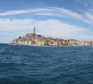 Blick auf Rovinj