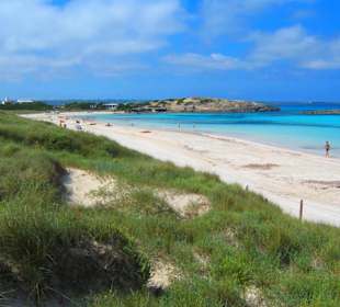 Playa de ES Pojols auf Formentera