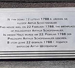 Geburtshaus von Arthur Schopenhauer
