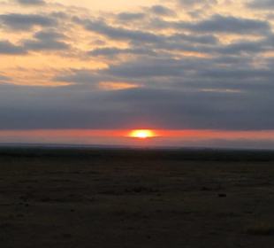 Sonnenaufgang im Amboseli