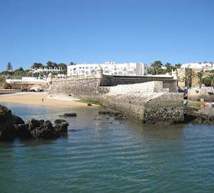 Aussicht auf Lagos Hafen