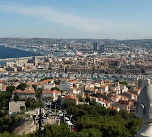 Marseilles von Notre-Dame gesehen