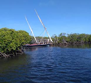Parkplatz vor den Ruinen