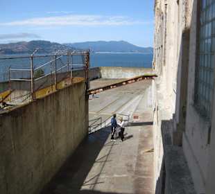 Treppe zum Gefängnisshof