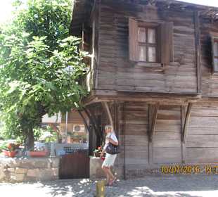 Alte Holzhäuser in der Altstadt