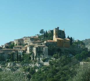 Blick auf Eze Village