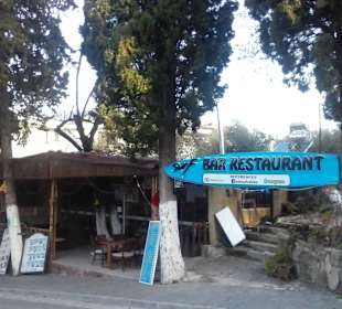 From the street