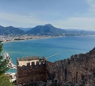 Alanya , Burg , Seilbahn , Strand