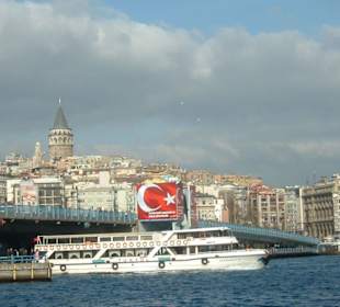 Fahrt auf dem Bosporus