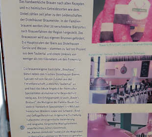 Alle Speisen selbstzubereitet