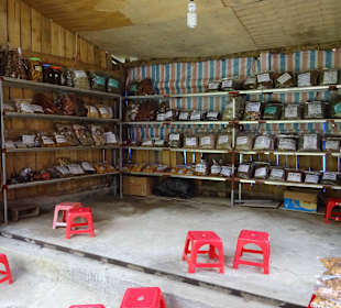 Warten auf Touristen