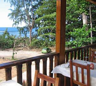 Blick auf den Strand