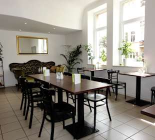 Blick in das Café