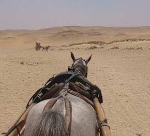 Kutschenfahrt bei den Pyramiden