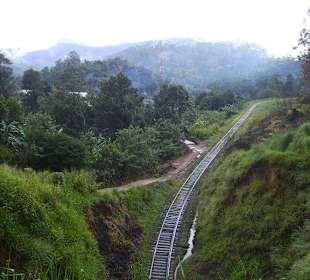 Strecke durch das Hochland