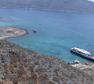 Strand von der Festung aus.