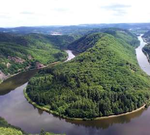 Aussichtspunkt Cloef (Blick zur Saarschleife)