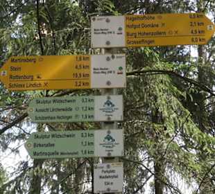 Wanderparkplatz am Waldlehrpfad