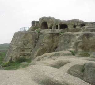 Felsenstadt Uplisziche (von fern)