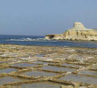 Salt Pans bei Xewnji - Ortsgebiet Żebbuġ