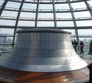 Am Dach der Kuppel