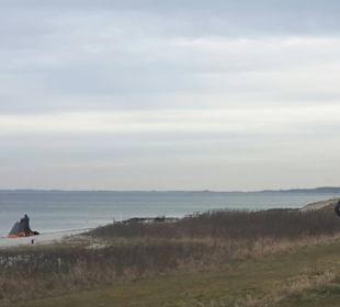 Langer Spaziergang am Strand