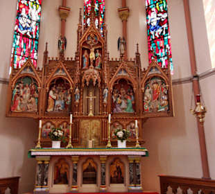 Innenansicht Altar St. Maria