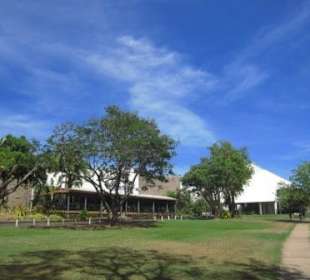 Der Museumsbau beim Mindl Beach