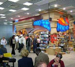 Shop in der Wartehalle