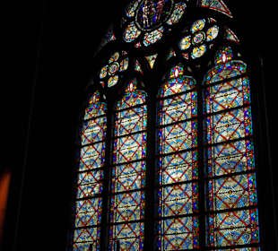 Витражи Нотр-Дама