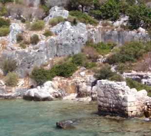Kekova - versunkene Stadt im Mittelmeer