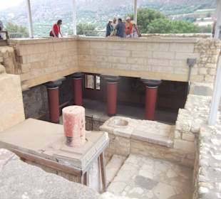Der Palast von Knossos -Untergeschoß