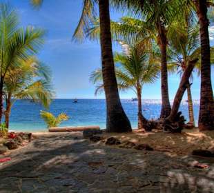 Weg zum Strand