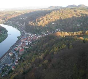 Schöne Aussicht ins Elbtal