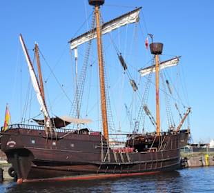 Die "Lisa von Lübeck" im Museumshafen